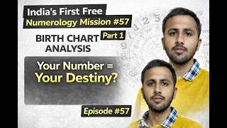 “India’s First Free Numerology Mission #57  | Birth Chart Analysis” Part 1 Update