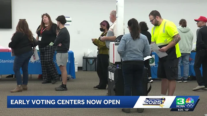 In-person early voting begins in California for special election on Proposition 50