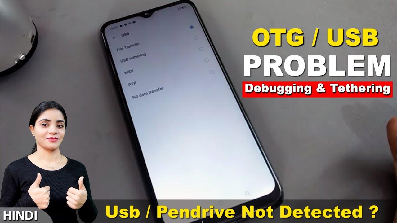 Realme usb debugging Setting How to fix otg not detected,Realme Mobile me OTG kaise connect