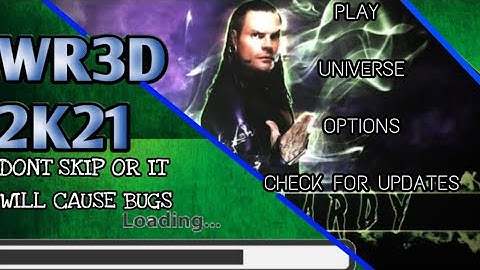 wr3d 2k21 mod by r.r network link in the description