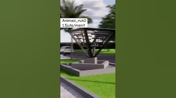 Animasi 3D Arsitektur Ruko Minimalis #animasi #3d #arsitektur #shorts