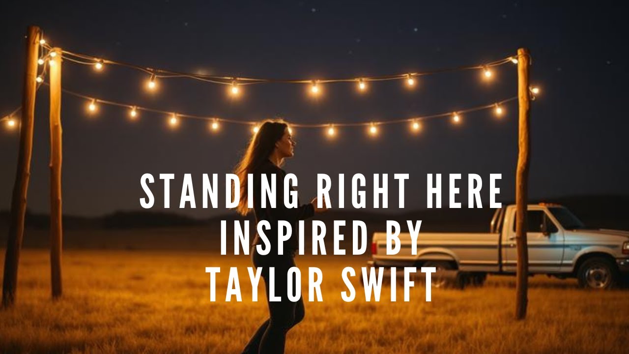 Standing Right Here Inspired by Taylor Swift