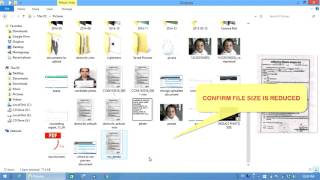 This little video demonstrates easy technique to reduce file size of
any image
