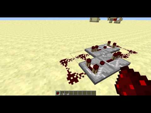 2 way working repeater - Redstone tutorial
