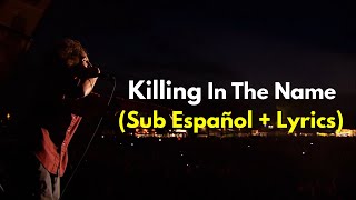 Killing In The Name - Rage Against the Machine (Sub Español + Lyrics)  Live At Finsbury Park 2010