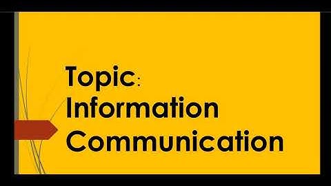 social studies # class 5 # lesson 10 # information communication