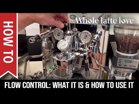 Live Demo: Flow Control & Espresso Machines - What It Is & How To Use It