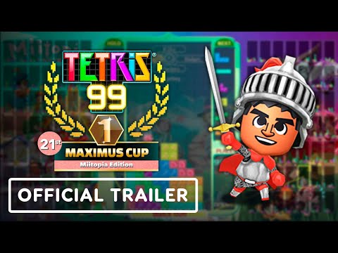 Tetris 99 - Official 21st Maximus Cup Trailer