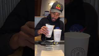 CHIPOTLE IS A SCAM!!🤥🌯😳#shorts