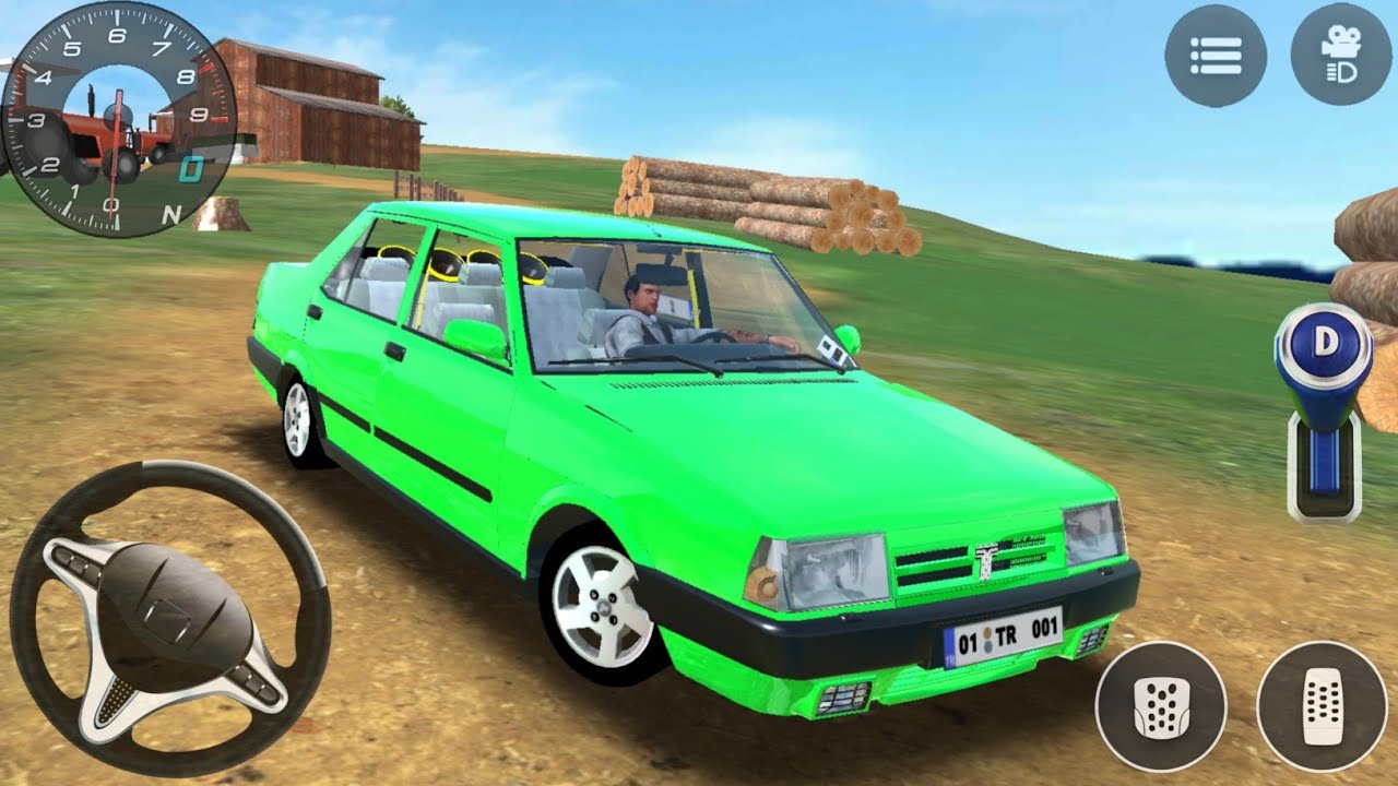 Tofaş Doğan Arabası Sürüş Simülatör Oyunu  - Doğan Simülatör #93 - Android Gameplay