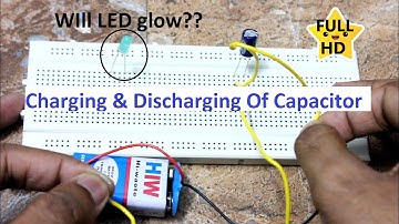 Capacitor Charging and Discharging simple project