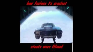 how fast and furious 7 craziest stunts were filmed crash compilation flying cars flying people