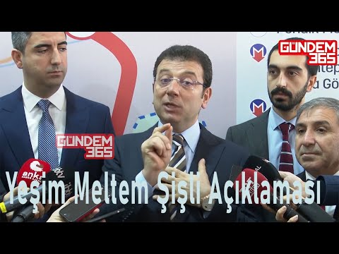 Ekrem İmamoğlu Yeşim Meltem Şişli hakkında açıklamalarda bulundu.