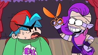 BRAWL STARS X Friday Night Funkin Animation - EMZ Hairdresser Part 17