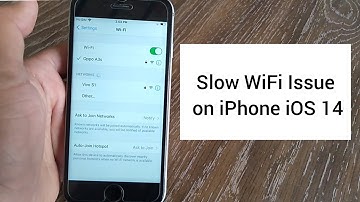 iPhone Slow WiFi issue | Here