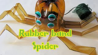 Put a rubber band on it #0321 rubber band powered spider