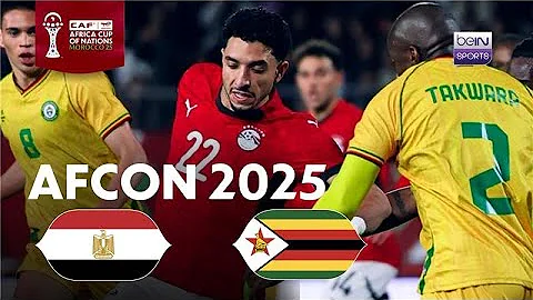 Egypt vs Zimbabwe | HIGHLIGHTS AFCON 2025 | 12/22/2025 | beIN SPORTS USA