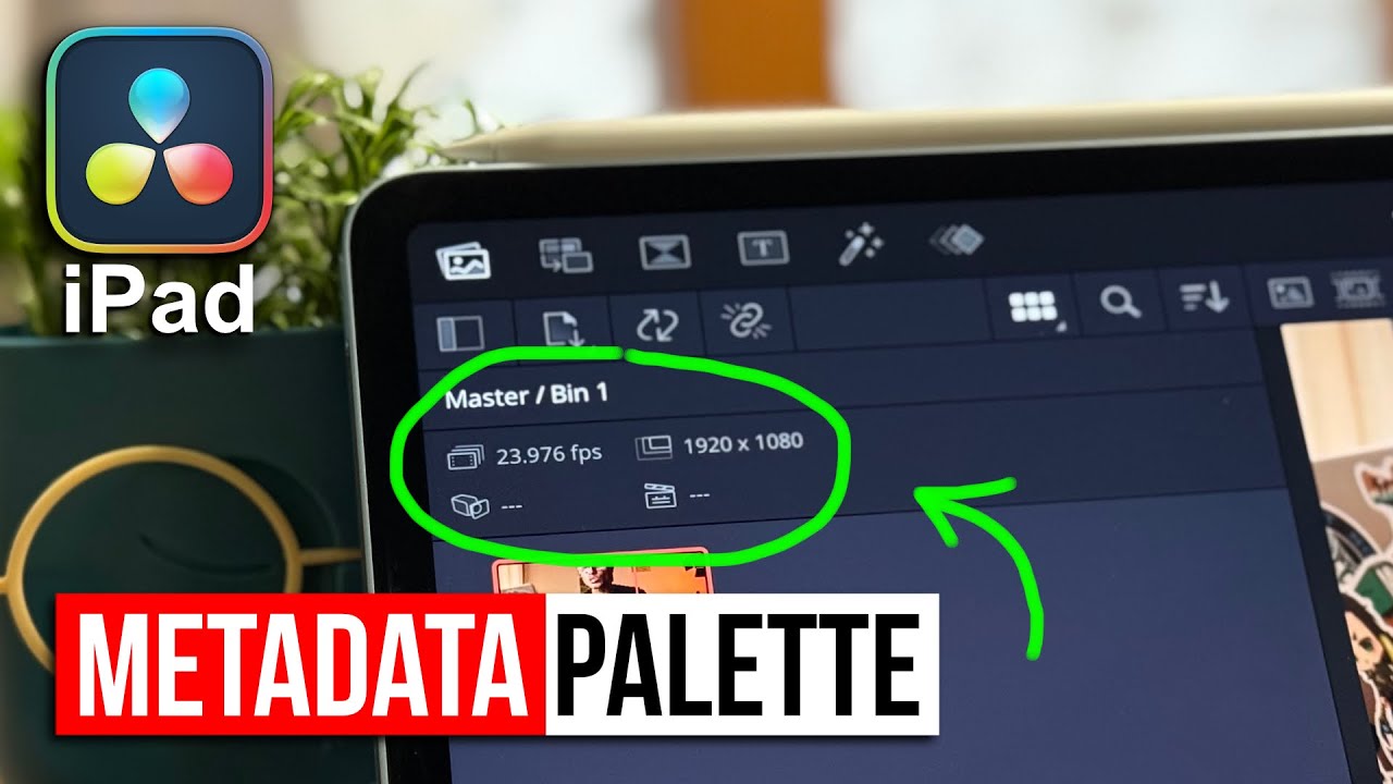 Finally! Full Clip Info on DaVinci Resolve iPad - YouTube