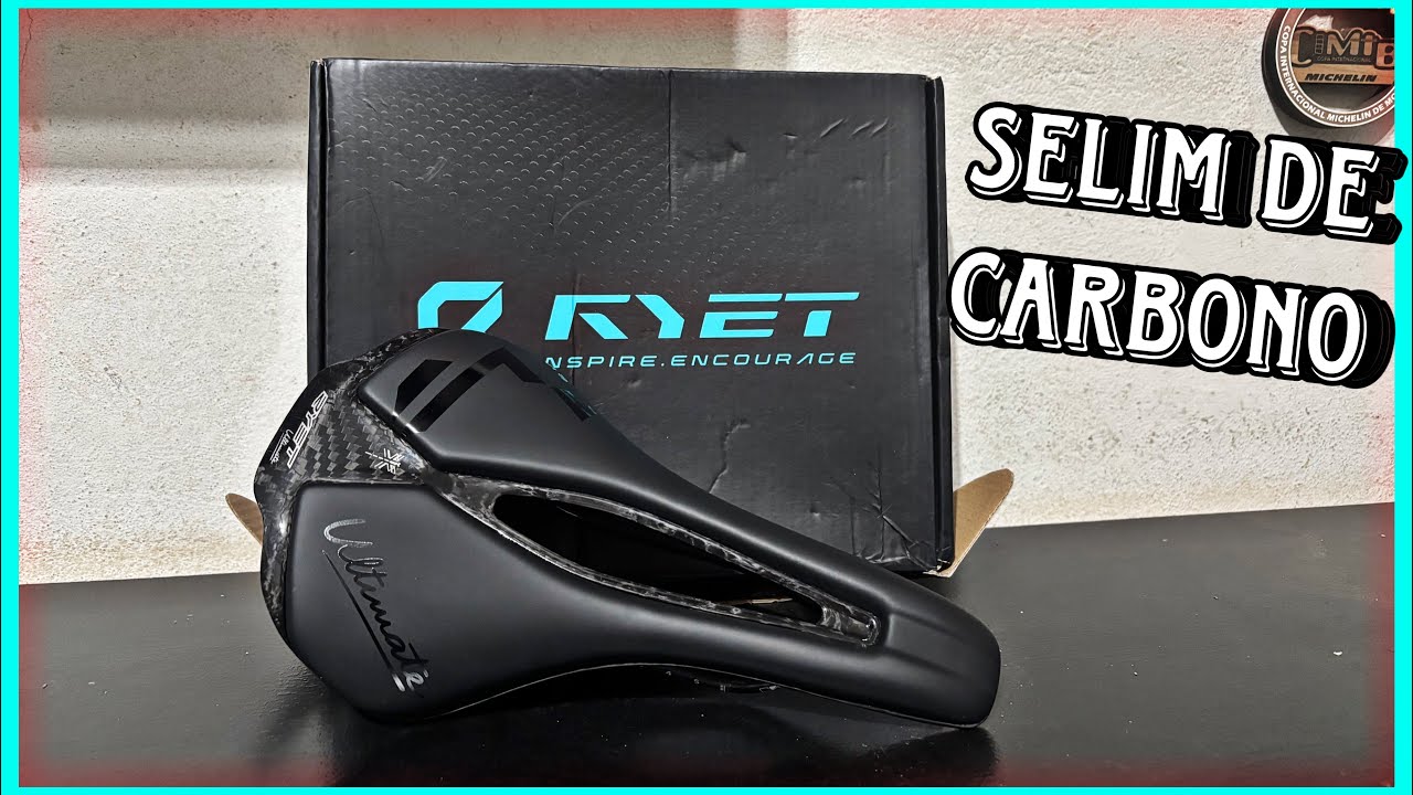 Review do selim de carbono Ryet ultimate. E mais leve que meu celular 😮(Gustavo G)