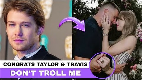 Joe Alwyn Reacts to Taylor Swift & Travis Kelce’s Engagement 💍 | Emotional Instagram Story 