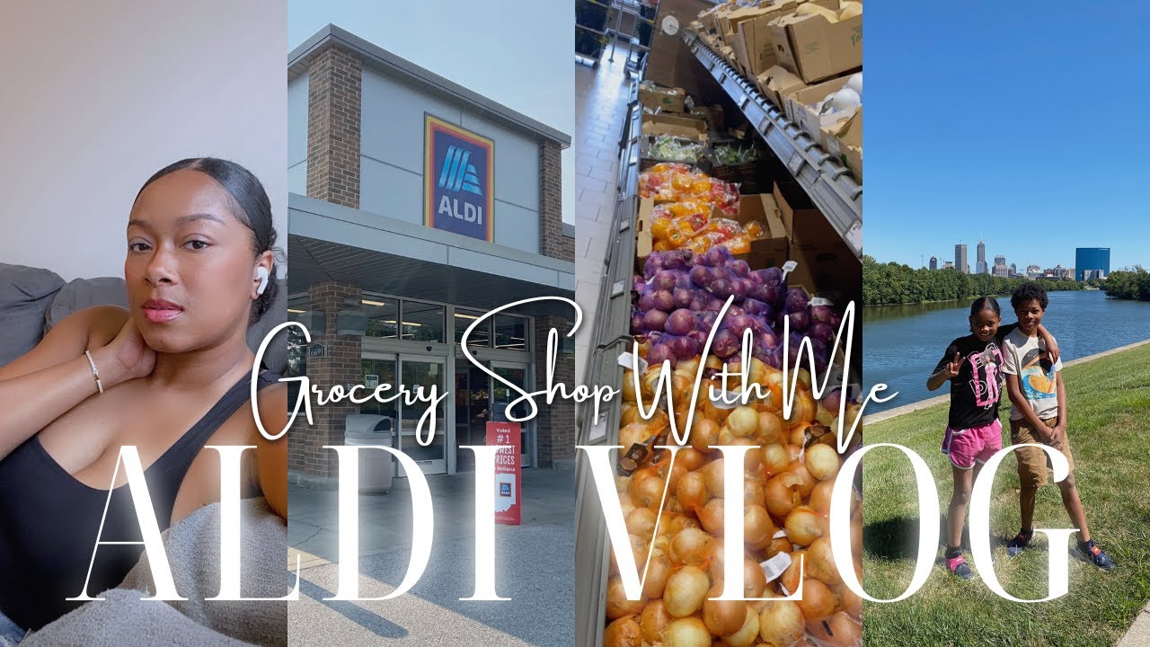 DAILY VLOG: Follow Me Around | Aldi Shop With Me + Haul - YouTube
