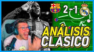 ANÁLISIS táctico del CLÁSICO | FC Barcelona 2-1 Real Madrid