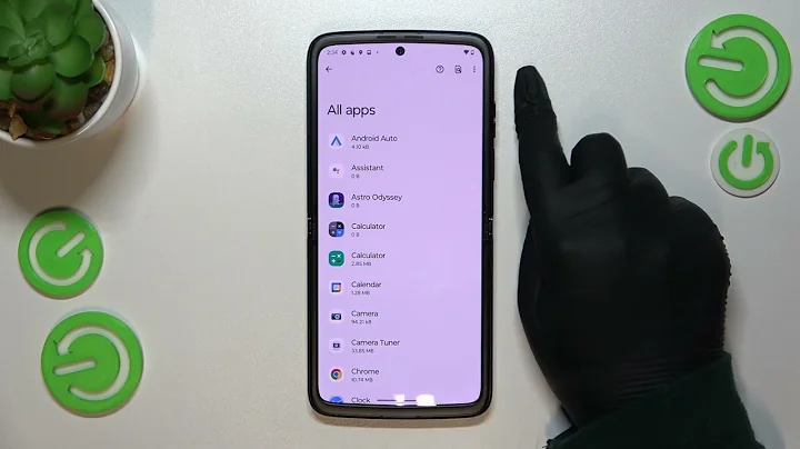 How to Reset App Preferences in Motorola Razr 2022 - Restore App Defaults