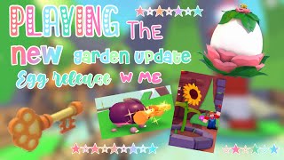 Playing the NEW GARDEN UPDATE EGG RELEASE /w me! |❤✨✈??!!