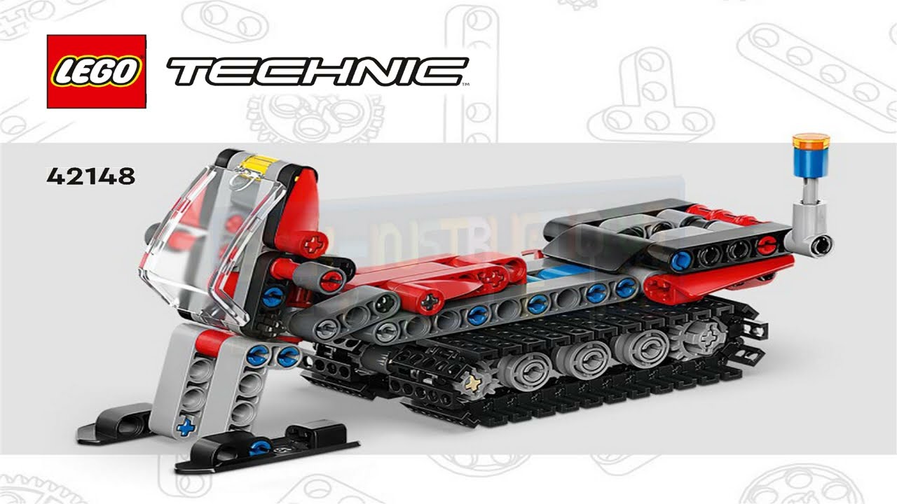 LEGO instructions - Technic - 42148 - Snow (Model B) - YouTube
