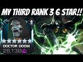 6 Star Rank 3 DOCTOR DOOM Rank Up & Gameplay - 12+ ENDGAME BOSSES!!! ULTIMATE SHOWCASE!!!