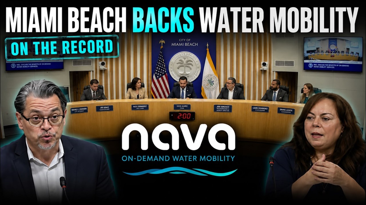 Miami Beach Finance Committee meeting discussing Nava