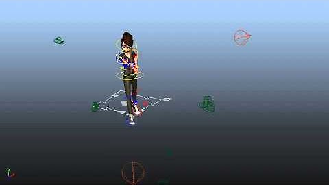 3D animation Playblast