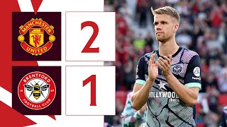Manchester United 2 Brentford 1 | Jensen scores but United win late on | Premier League Highlights