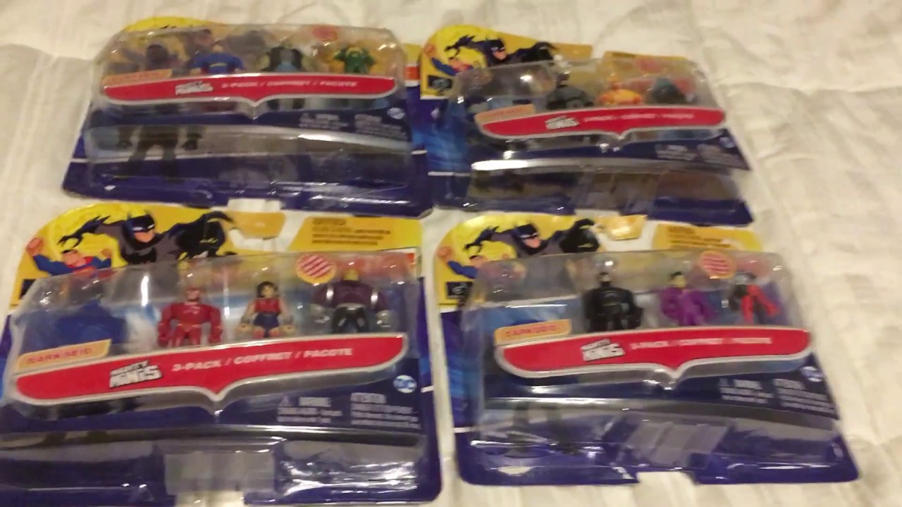 DC Mighty Minis: Justice League Action! Four 3-packs with Darkseid!