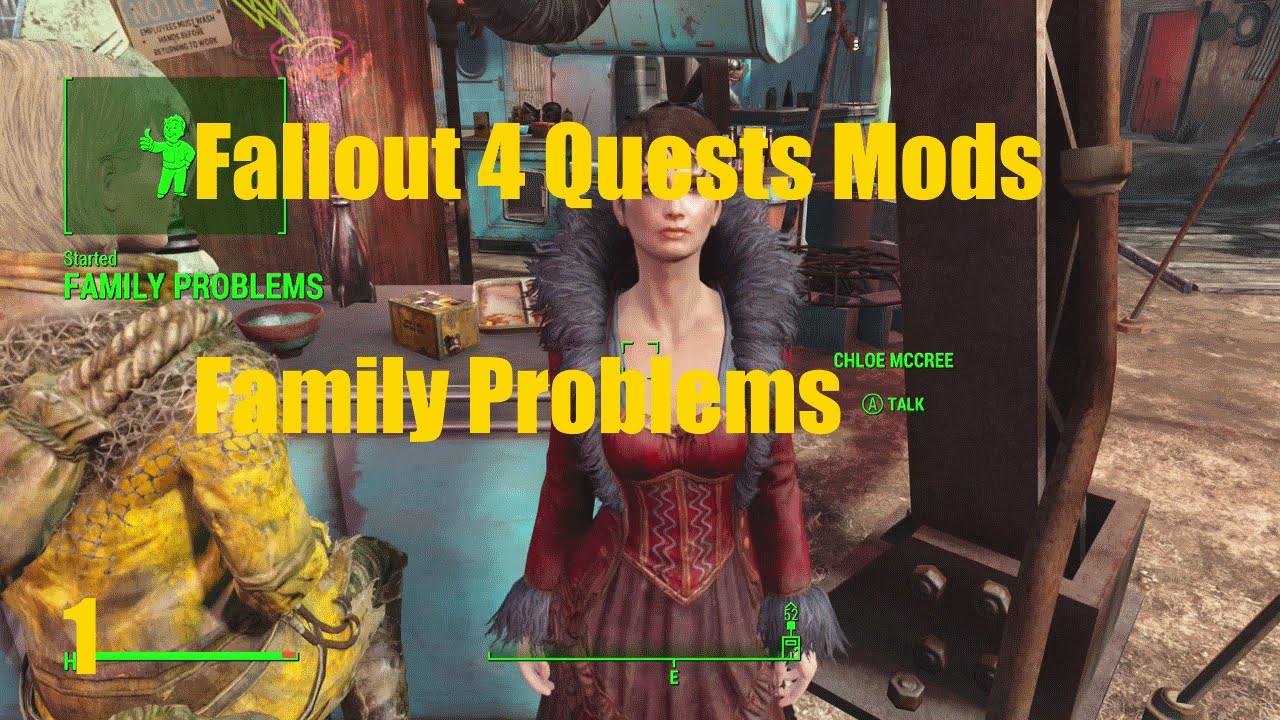 Fallout 4 Xbox One Quest ModsEpisode 1Family Problems1 YouTube