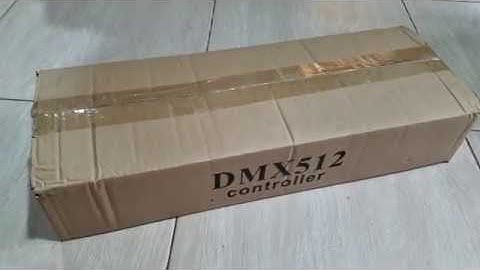 Unboxing Brand New DMX 512 light Controller
