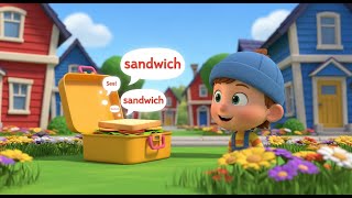 Мой Ланчбокс Выучил Новые Слова | Russian Nursery Rhyme for Kids | Детская Песенка | Baby Songs