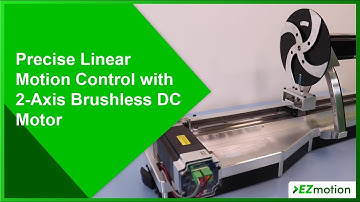 Precise Linear Motion Control with 2-Axis Brushless DC Motor