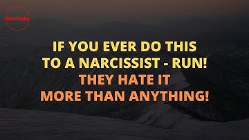 🔴The One Thing Narcissists Can’t Stand and Lose Control - Do It and Run! #Narcissism #NPD