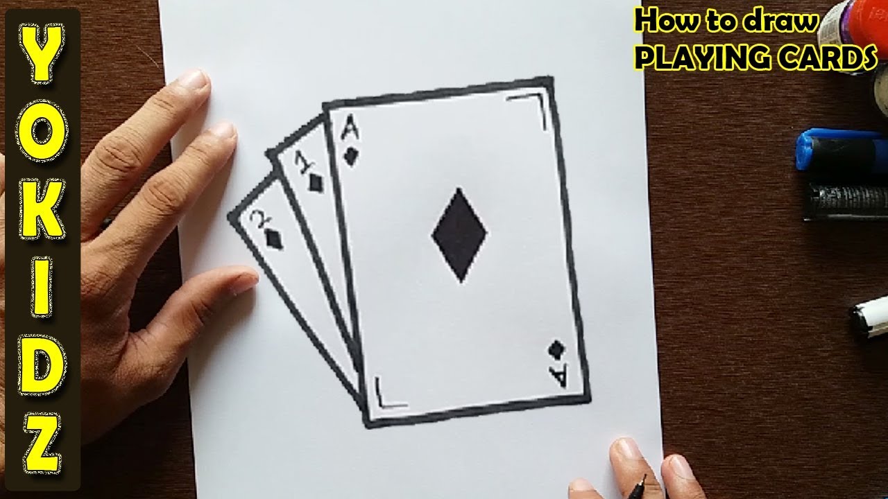 Poker Card Drawings