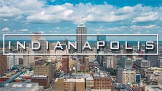 A quick view of indianapolis | downtown cinematic 4k