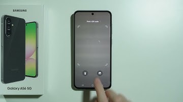 Samsung Galaxy A56 5G: Hoe scan je een wifi-QR-code (maak verbinding met wifi via een QR-code)