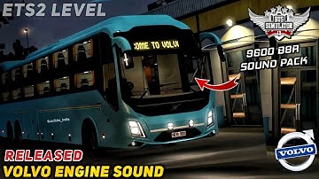 How to add VOLVO 9600 B8R ENGINE SOUND 😍 in Bus Simulator Indonesia | BUSSID V3.7.1 |#bussidmods
