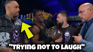 8 minutes Of WWE Wrestlers Breaking Character Hilariously