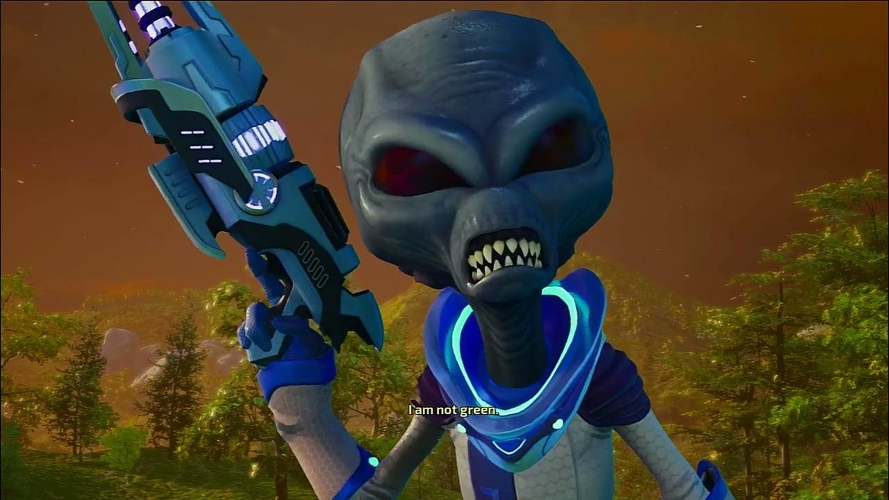 Destroy All Humans (Remastered) Playthrough Part 1 Turnipseed Farm