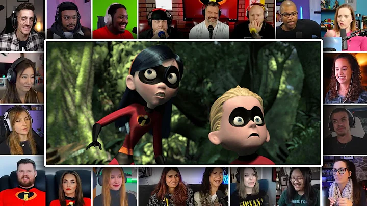 Dash & Violet Vs Syndrome’s Guards | The Incredibles Reaction Mashup