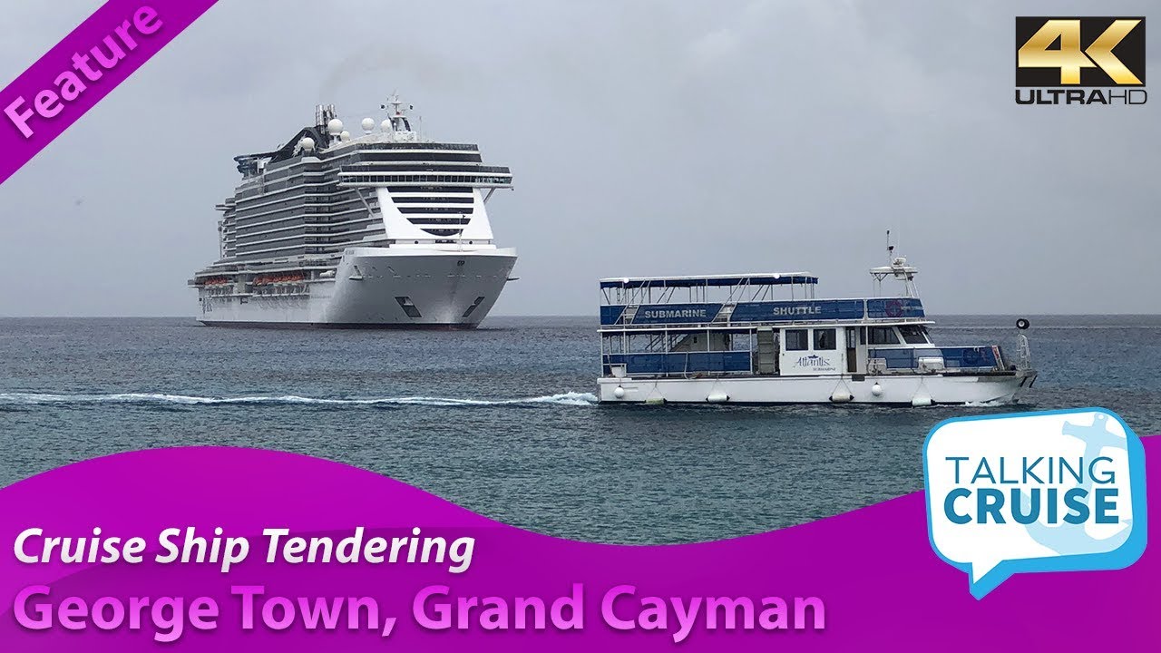 Cruise Ship Tendering George Town Grand Cayman Youtube