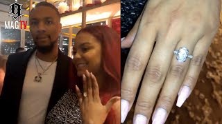 Damian Lillard Proposes To Longtime Girlfriend Kayla Hanson! 💍