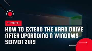 How to extend the hard drive after upgrading a Windows Server 2012/2019 | VPS Tutorial