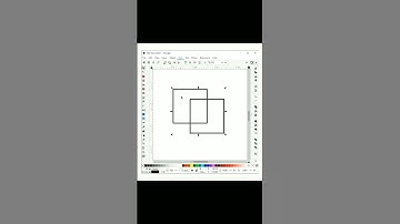 How to cut path in inkscape - easy ? #short #logodesign #inkscape #tutorials